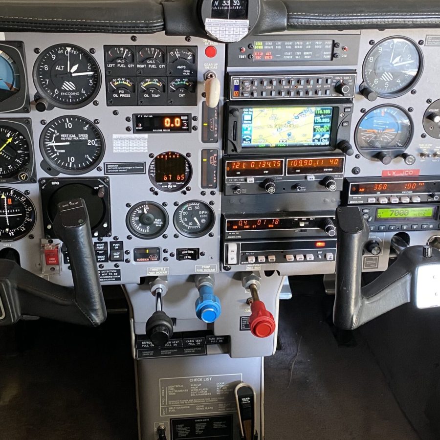 Mooney LXJCO dashboard